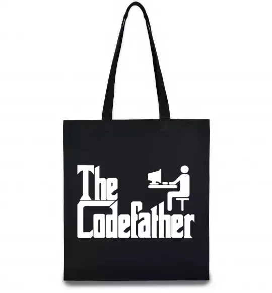Эко-сумка The Сodefather Черный фото