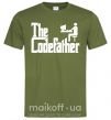 Мужская футболка The Сodefather Оливковый фото