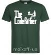 Чоловіча футболка The Сodefather Темно-зелений фото