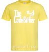 Чоловіча футболка The Сodefather Лимонний фото
