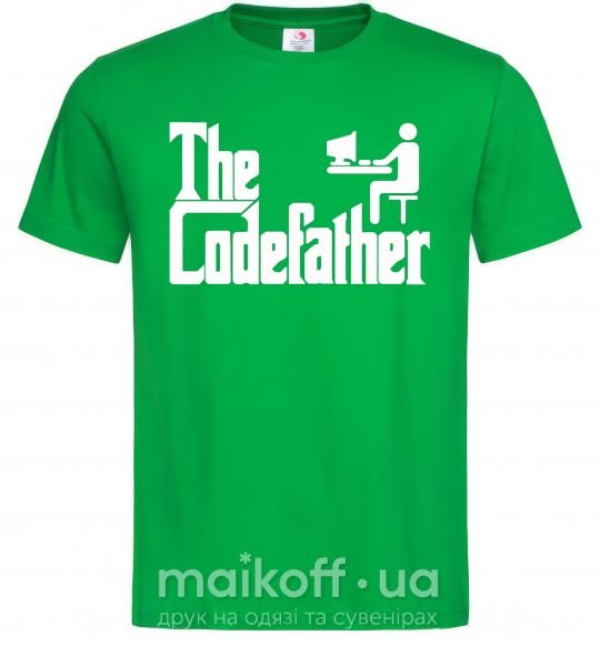 Мужская футболка The Сodefather Зеленый фото