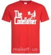 Мужская футболка The Сodefather Красный фото