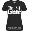 Жіноча футболка The Сodefather Чорний фото