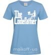 Жіноча футболка The Сodefather Блакитний фото