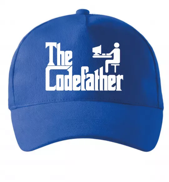 Кепка The Сodefather Яскраво-синій фото