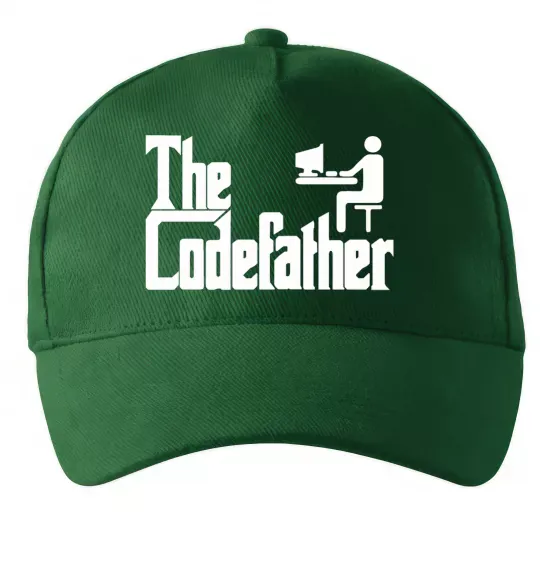 Кепка The Сodefather Темно-зелений фото