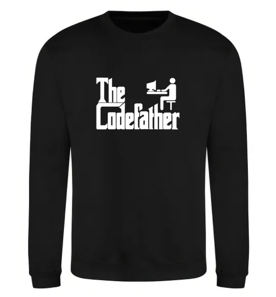Світшот The Сodefather Чорний фото