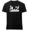 Мужская премиум футболка The Сodefather Черный фото