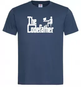 Мужская футболка The Сodefather Темно-синий фото
