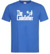 Мужская футболка The Сodefather Ярко-синий фото