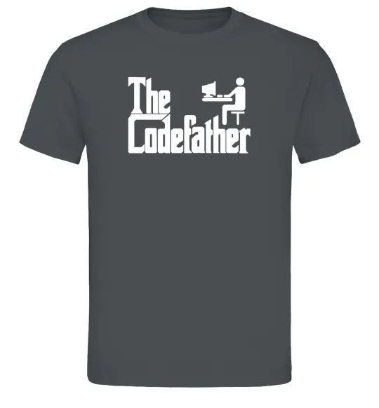 Мужская футболка The Сodefather Графит фото