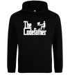 Мужская толстовка (худи) The Сodefather Черный фото