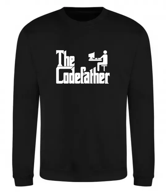 Світшот The Сodefather Чорний фото