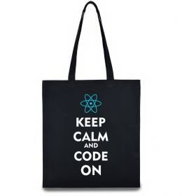 Эко-сумка Keep calm and code on