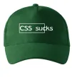 Кепка CSS sucks Темно-зелений фото