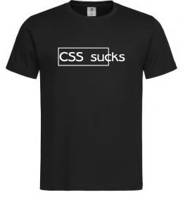 Мужская футболка CSS sucks Мужская футболка CSS sucks