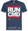 Чоловіча футболка Run CMD Темно-синій фото