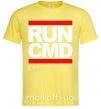 Чоловіча футболка Run CMD Лимонний фото