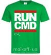 Чоловіча футболка Run CMD Зелений фото
