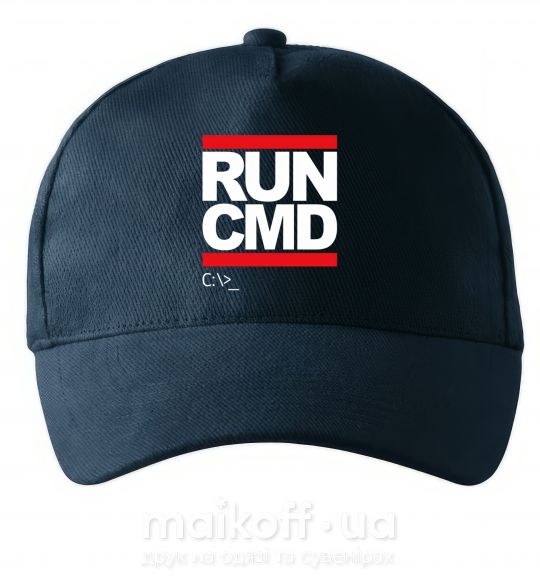 Кепка Run CMD Темно-синий фото