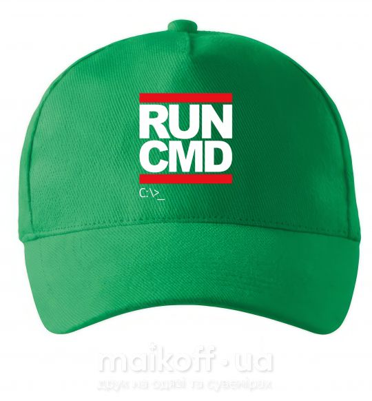 Кепка Run CMD Зелений фото