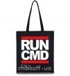 Еко-сумка Run CMD Чорний фото