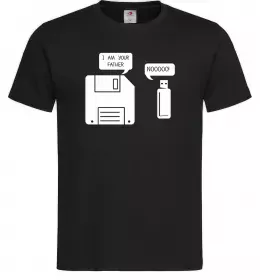 Мужская футболка I am your father nooo Черный фото