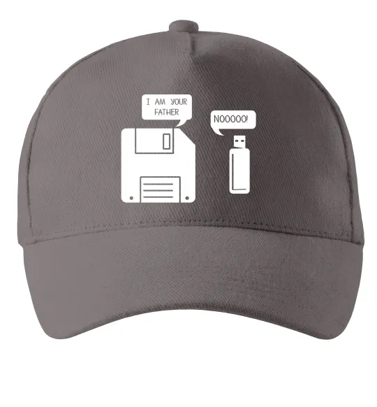 Кепка I am your father nooo Серый фото