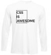 Реглан Css is awesome Білий фото