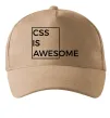 Кепка Css is awesome Пісочний фото