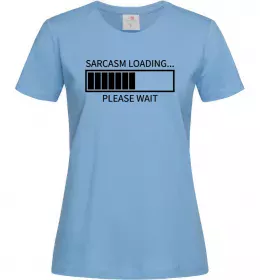 Женская футболка 8 rabbits 1 rabbyte Голубой фото