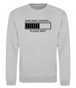 Свитшот Sarcasm loading Свитшот Sarcasm loading