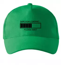 Кепка Sarcasm loading Зелений фото