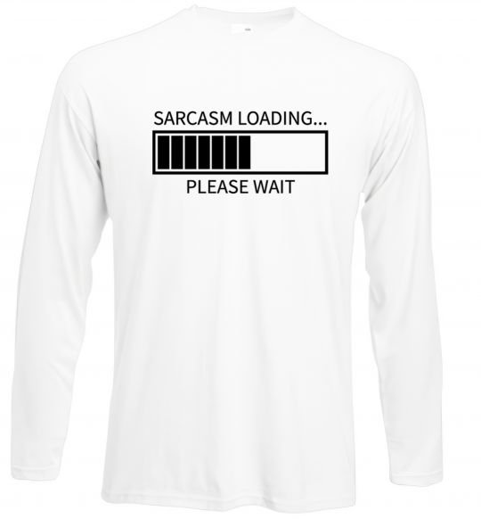 Реглан Sarcasm loading Білий фото