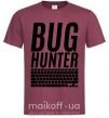 Чоловіча футболка Bug hanter Бордовий фото