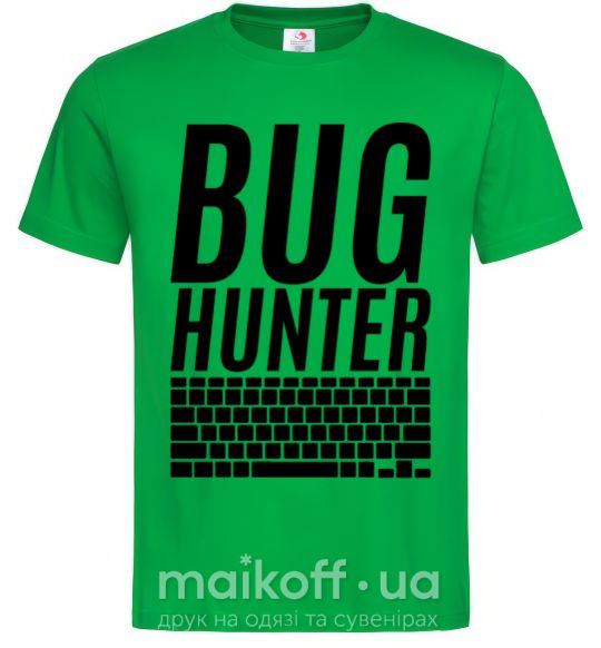 Чоловіча футболка Bug hanter Зелений фото