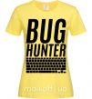 Женская футболка Bug hanter Лимонный фото