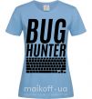 Женская футболка Bug hanter Голубой фото