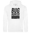 Жіноча толстовка (худі) Bug hanter Білий фото