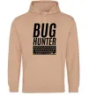 Жіноча толстовка (худі) Bug hanter Пісочний фото