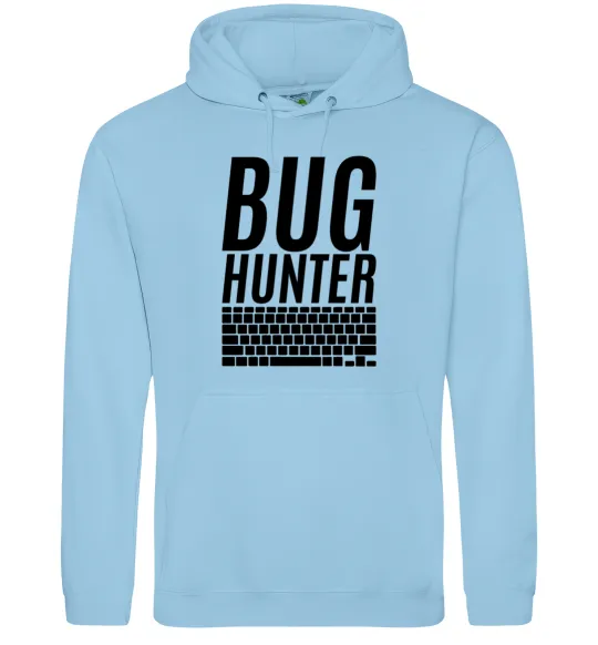 Жіноча толстовка (худі) Bug hanter Блакитний фото