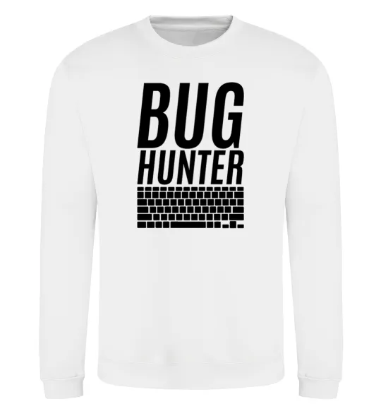 Свитшот Bug hanter Белый фото