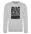 Свитшот Bug hanter Серый меланж фото