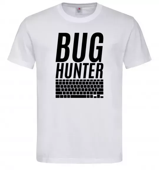 Чоловіча футболка Bug hanter Білий фото