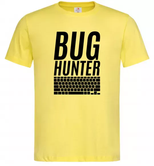 Чоловіча футболка Bug hanter Лимонний фото