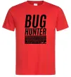 Чоловіча футболка Bug hanter Червоний Чоловіча футболка Bug hanter Червоний фото