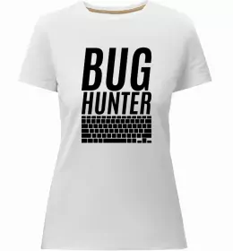 Женская премиум футболка Senior web developer Белый фото