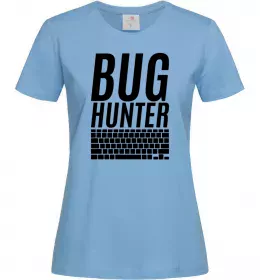 Женская футболка 8 rabbits 1 rabbyte Голубой фото