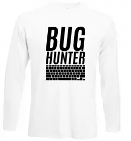 Лонгслів Why code work/doesn`t work Білий фото Лонгслів Why code work/doesn`t work Білий фото