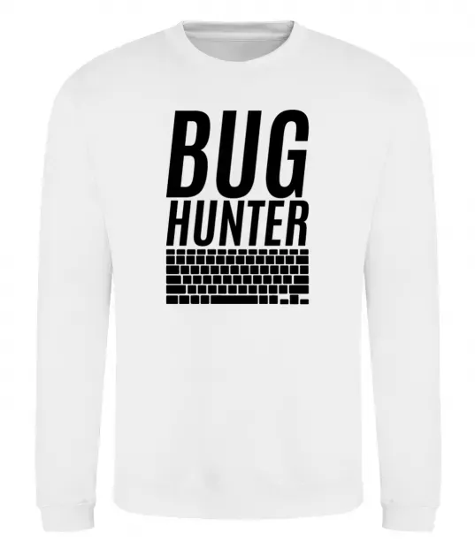 Свитшот Bug hanter Белый фото